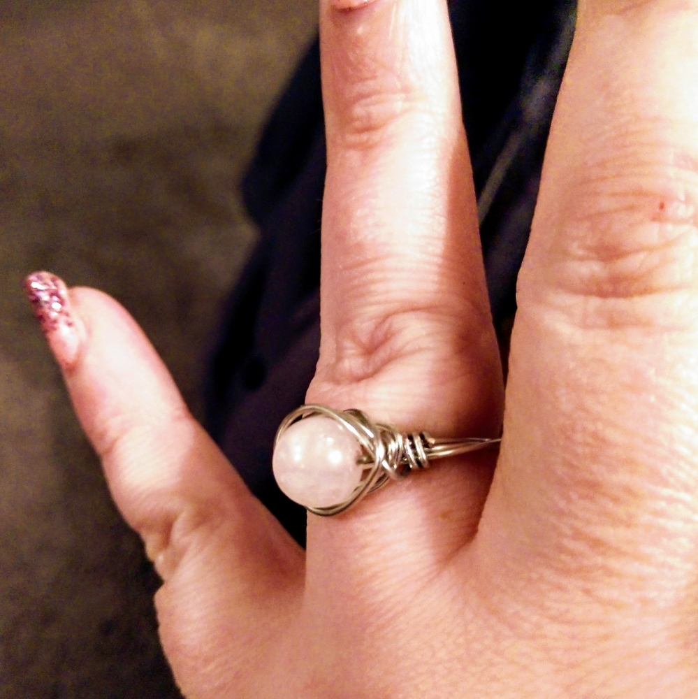 Rose Quartz Ring